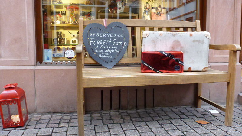 Sitzplatz Forrest Gump